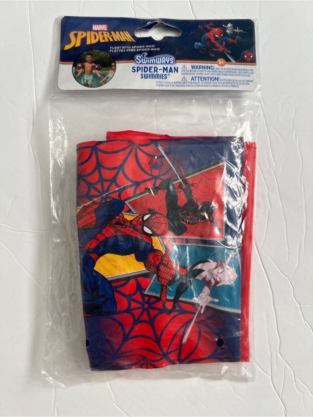 Marvel Spider-Man swimmies inflatable arm floaties